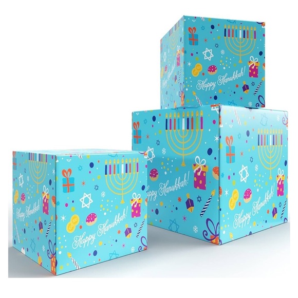 Wrapping Paper Hanukkah 4 rolls sealed - Picture 5 of 8